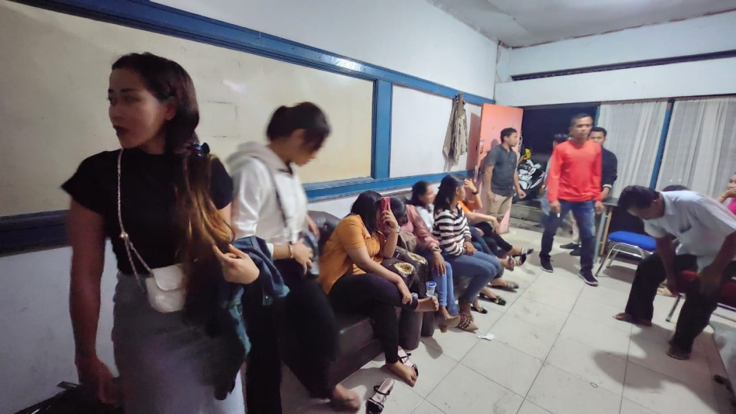 Kapolsek Rambah Bersama Tim Gabungan Gelar KRYD Dengan Sasar Tempat Karoke, Kontrakan Dan Wisma