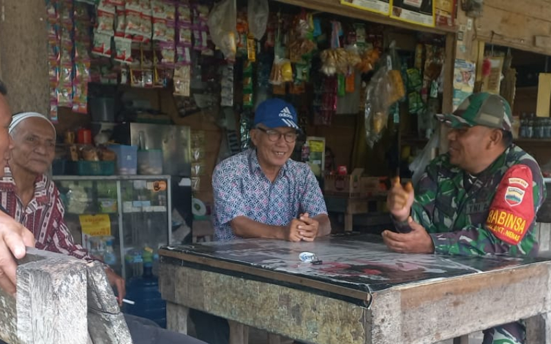 Cegah Gangguan Jalur Pipa, Babinsa Koramil 02/BK Lakukan Patroli Bersama Pertamina