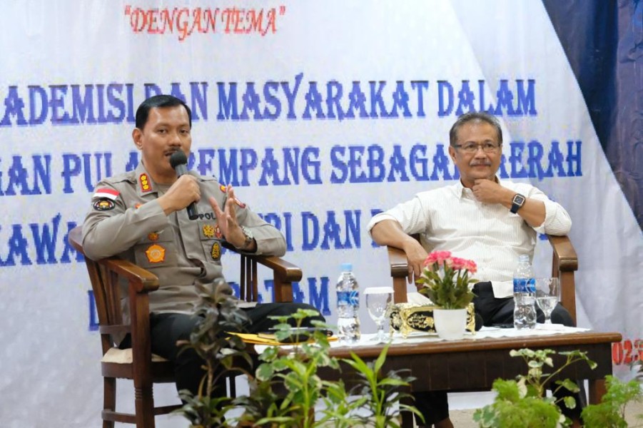Polda Kepri Gelar FPD Guna Menjaga Situasi Aman Dan Kondusif Dalam Pengembangan Pulau Galang Rempang
