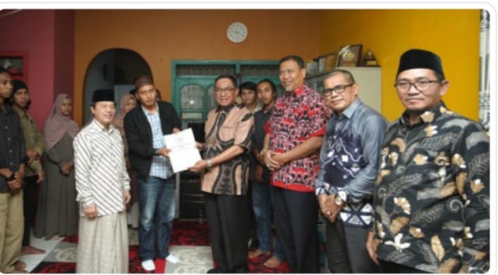 Bupati HM Wardan Beri Motivasi Kafilah Asal Inhil Yang Sedang Ikuti Pelatihan Di LEMKA Ciputat Tangerang Selatan