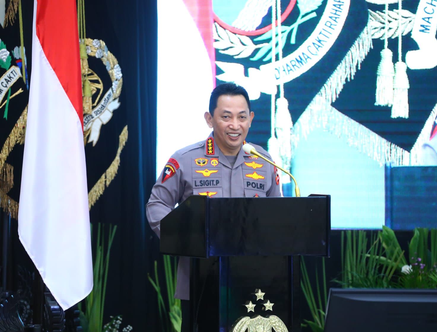 Buka Rakernis Gabungan, Kapolri Harapkan Polri Presisi Jadi Lompatan Jauh