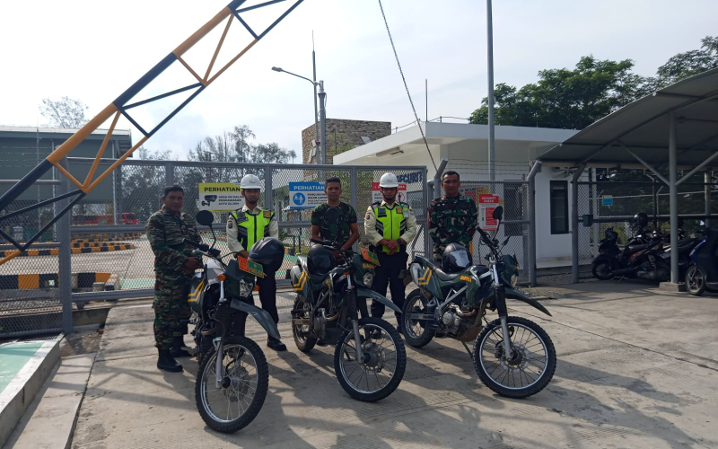 Babinsa Koramil 01 Dumai Gelar Patroli Intensif Amankan Objek Vital Kota