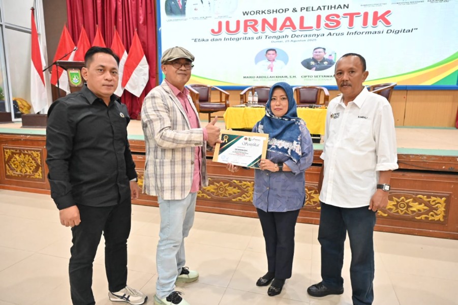 PWI Dumai Taja Workshop dan Pelatihan Jurnalistik : 2 Pembicara Bahas Pentingnya Etika dan Integritas serta KEJ