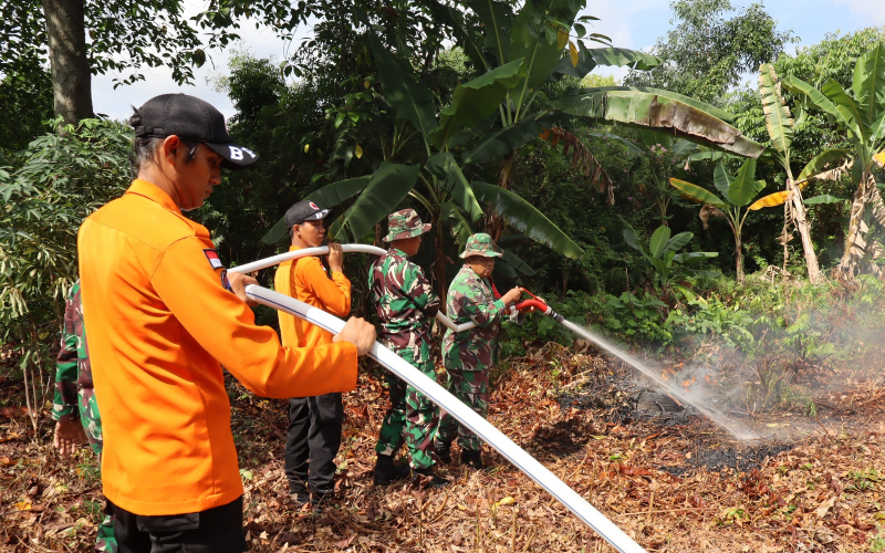 Dandim Herman Santoso Tekankan Deteksi Dini dalam Simulasi Karhutla Dumai