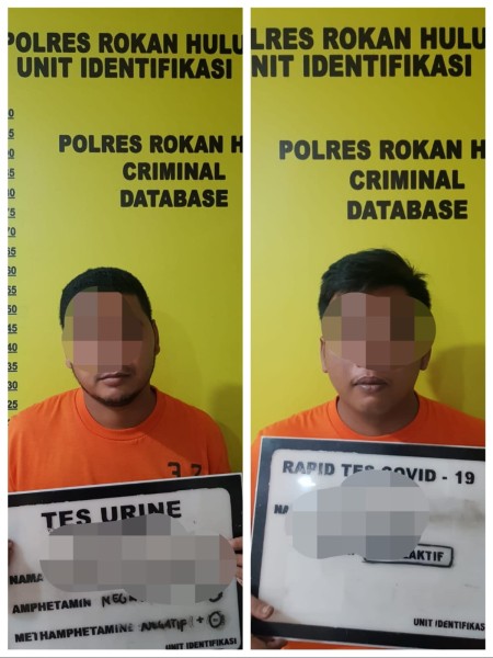 Dua Tersangka Diringkus Personil Sat Reskrim Polres Rohul Dalam Kasus Tindak Pidana Penyalahgunaan BBM