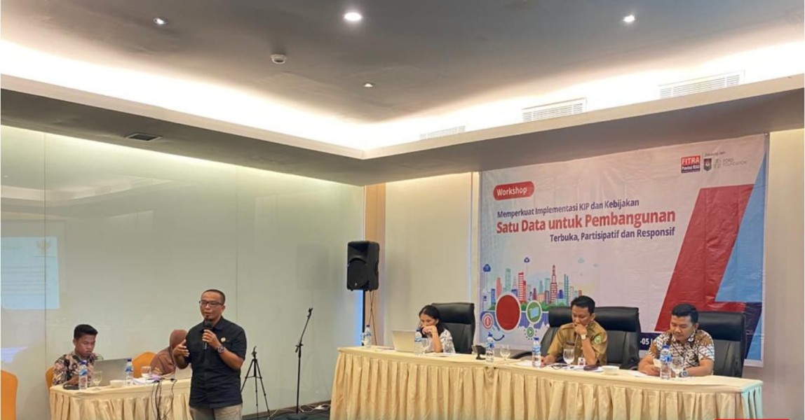 Kabupaten Rohul Ikuti Workshop Keterbukaan Informasi dan Satu Data Pembangunan