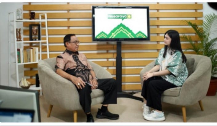 Perkenalkan Inhil, HM Wardan Jadi Tamu Podcast Program Nusa Raya Kompas.com