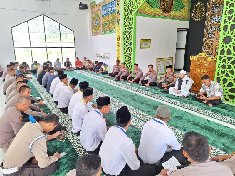 Bentuk Karakter Polri Dalam Melayani Masyarakat, Polres Rohul Turun Giat Binrohtal