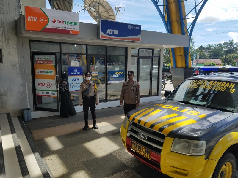 Pastikan Harkamtibmas, Polsek Rambah Gencarkan Patroli