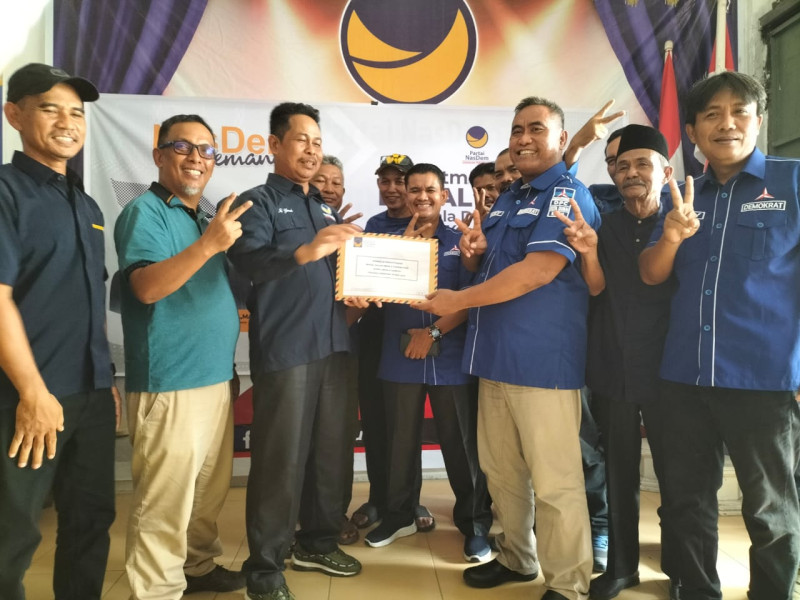 Kenapa Gerangan Prapto Sucahyo Datangi Kantor DPD Nasdem Dumai