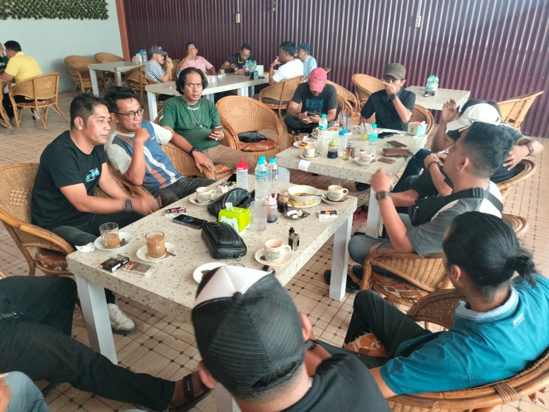 Terima Tongkat Komando SMSI Kota Dumai, Simak Pernyataan 'Alink'