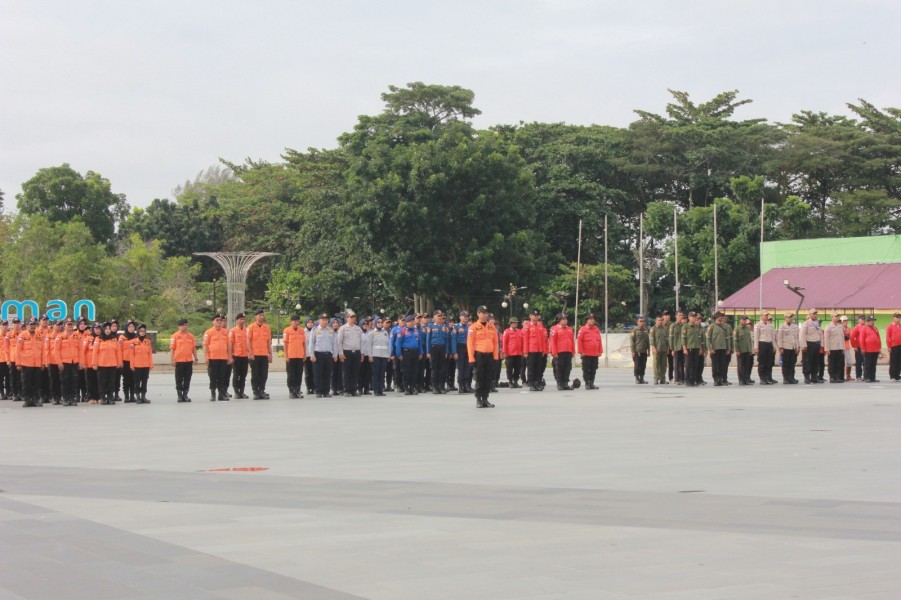 Tingkatkan Mitigasi, Kodim 0320 Dumai Bersinergi di Apel Siaga Bencana Hidrometeorologi