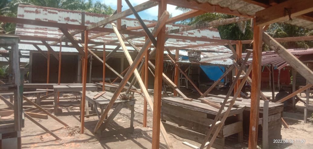 Renofasi Pasar Pandawa Desa Muara Jaya Tingkatkan Perekonomian Warga Desa