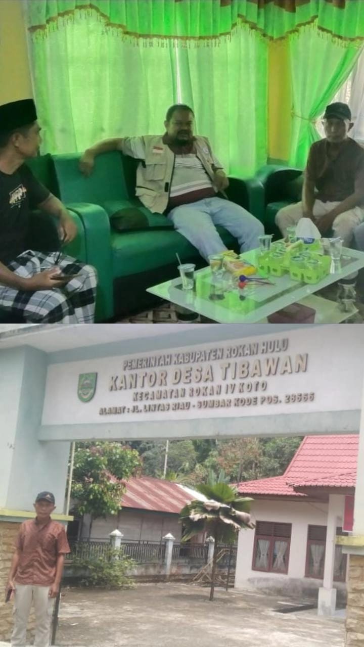 Warga Bersama Kades Tibawan Sinergi dan Berterima Kasih Kepada Anton ST MM