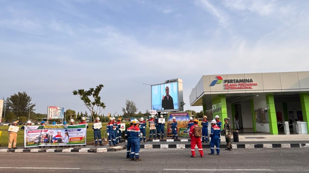 Laksanakan SLP 4.0 Kilang Pertamina Dumai Kampanyekan Cara Kreatif Budaya Kerja Aman