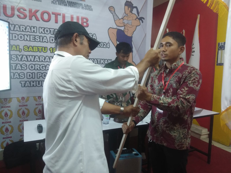 Syahrul Ramadhani SKom Terpilih Menjadi Ketua Pengkot Muaythai Indonesia Kota Dumai